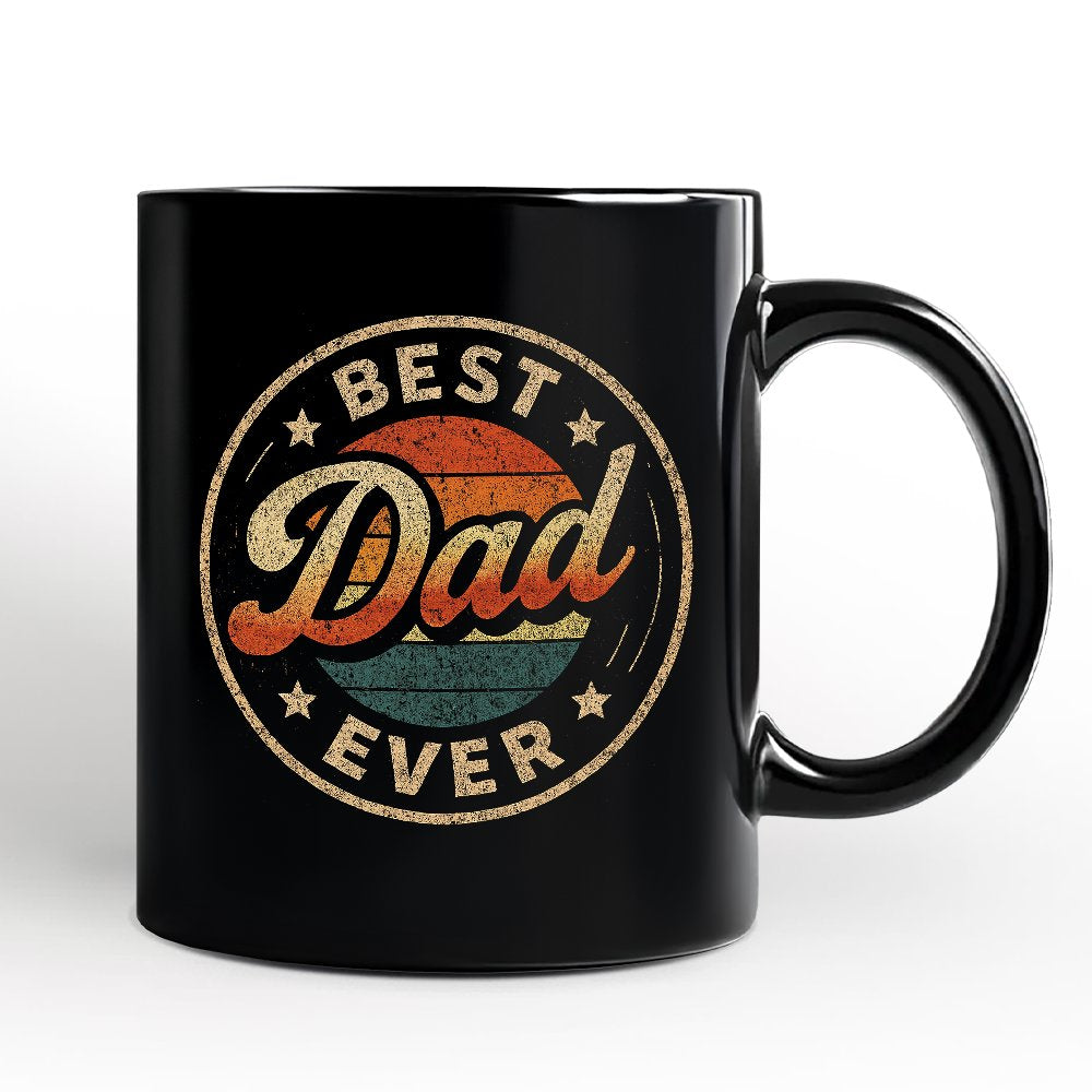 Best Dad Ever Ceramic Mug Black | Ashley Stewart