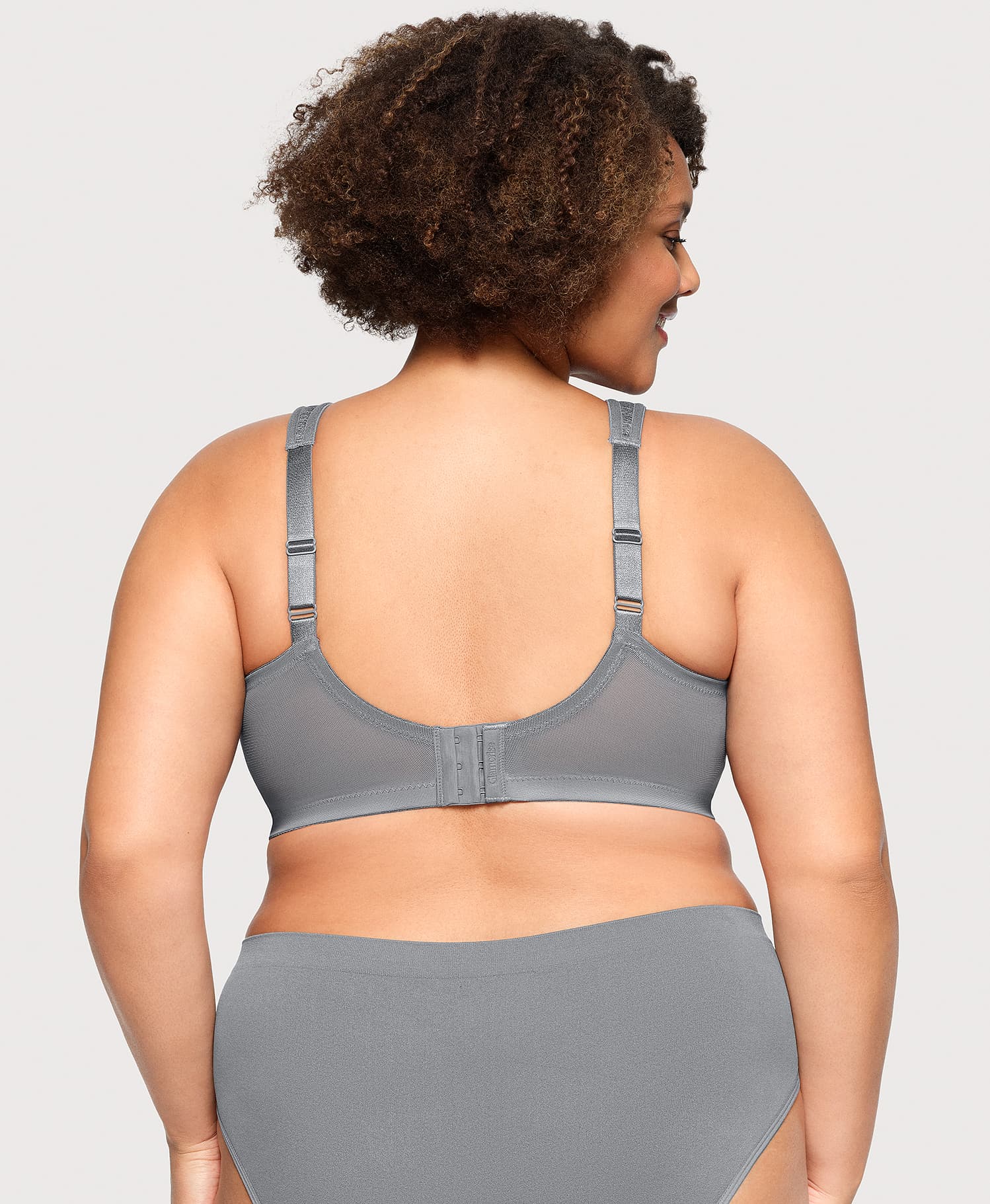 MagicLift Moisture Control Bra Gray Heather | Ashley Stewart