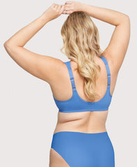 Front-Closure WonderWire Bra Blue Azure | Ashley Stewart