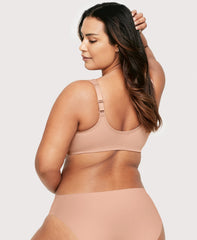 Front-Closure WonderWire Bra Cappuccino | Ashley Stewart