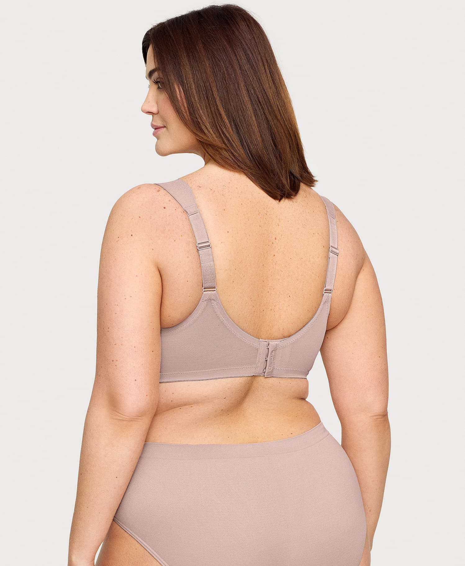 MagicLift Seamless Support T-Shirt Bra Taupe | Ashley Stewart