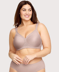 MagicLift Seamless Support T-Shirt Bra Taupe | Ashley Stewart
