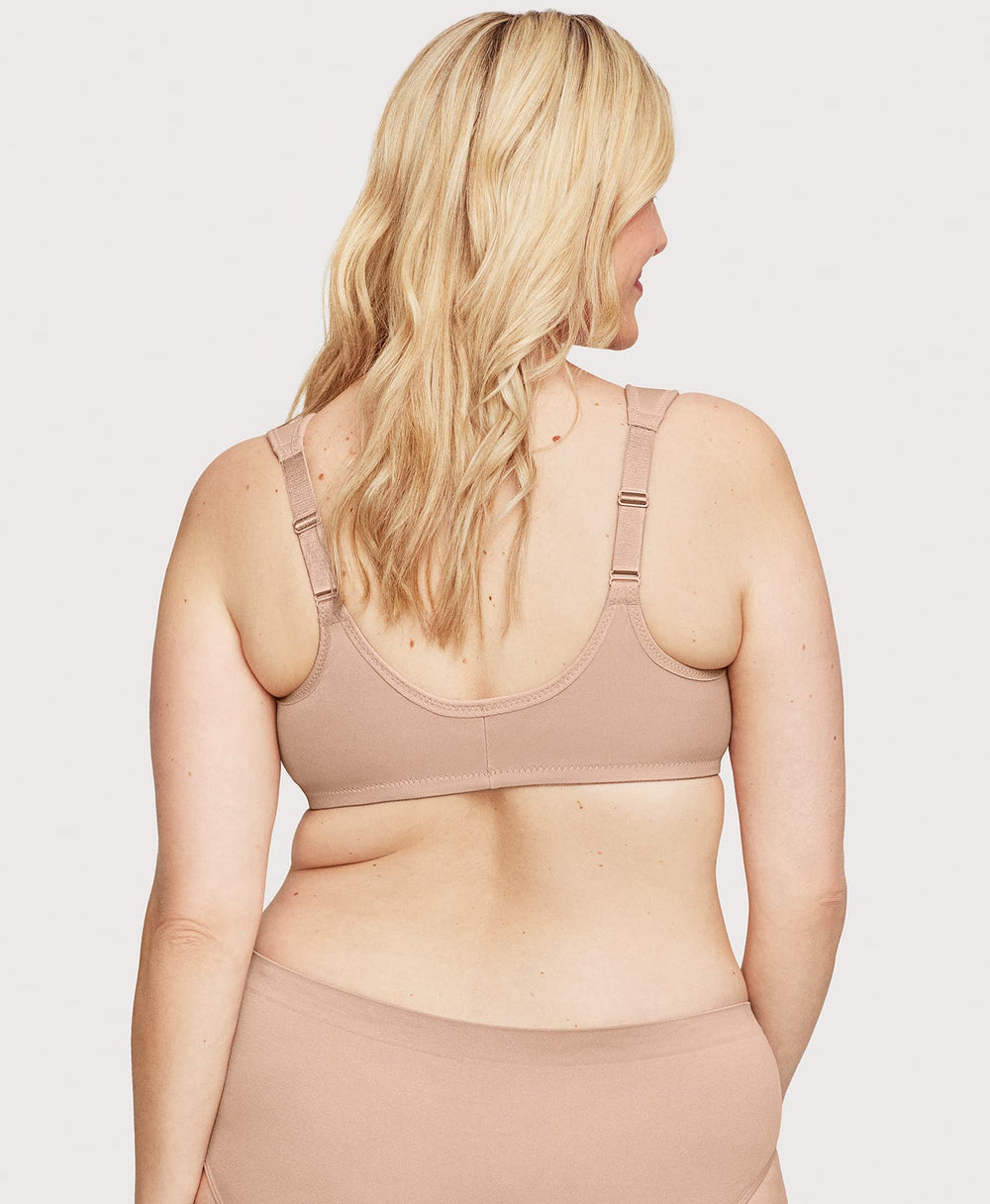 Front-Closure WonderWire Bra Cafe | Ashley Stewart