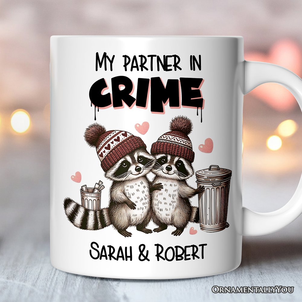My Partner In Crime Ceramic Mug  | Ashley Stewart