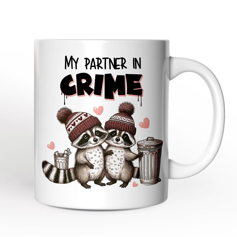 My Partner In Crime Ceramic Mug  | Ashley Stewart