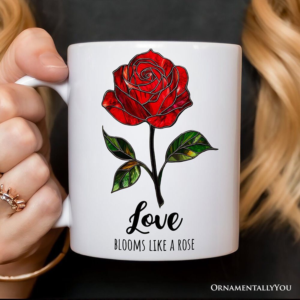 Rose Ceramic Mug  | Ashley Stewart