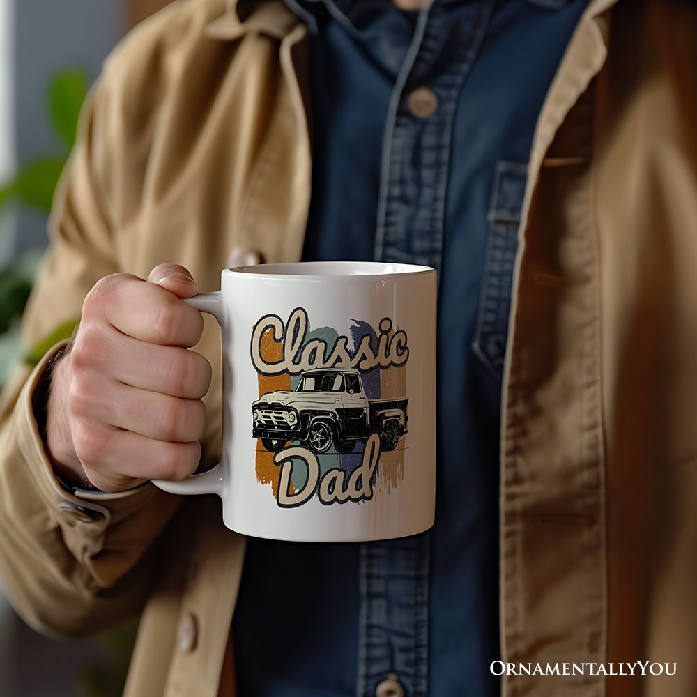 Classic Dad Ceramic Mug White | Ashley Stewart