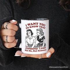 Someone Cares Ceramic Mug White | Ashley Stewart