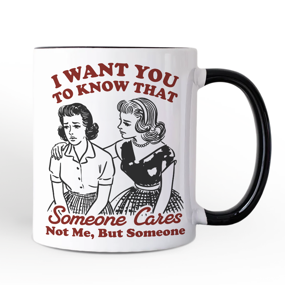 Someone Cares Ceramic Mug White | Ashley Stewart