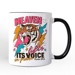 Heaven Lifts Its Voice in Praise Mug White | Ashley Stewart