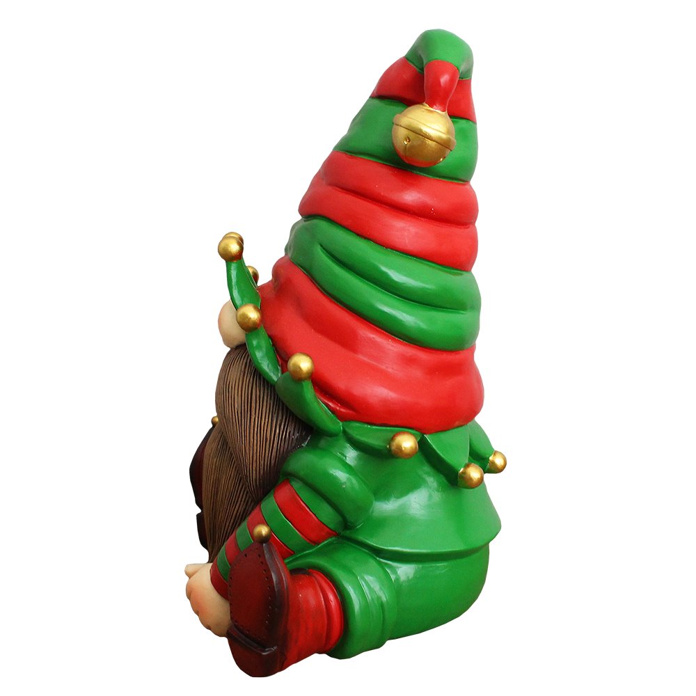 Cheerful Elf Gnome Figurine Multi | Ashley Stewart