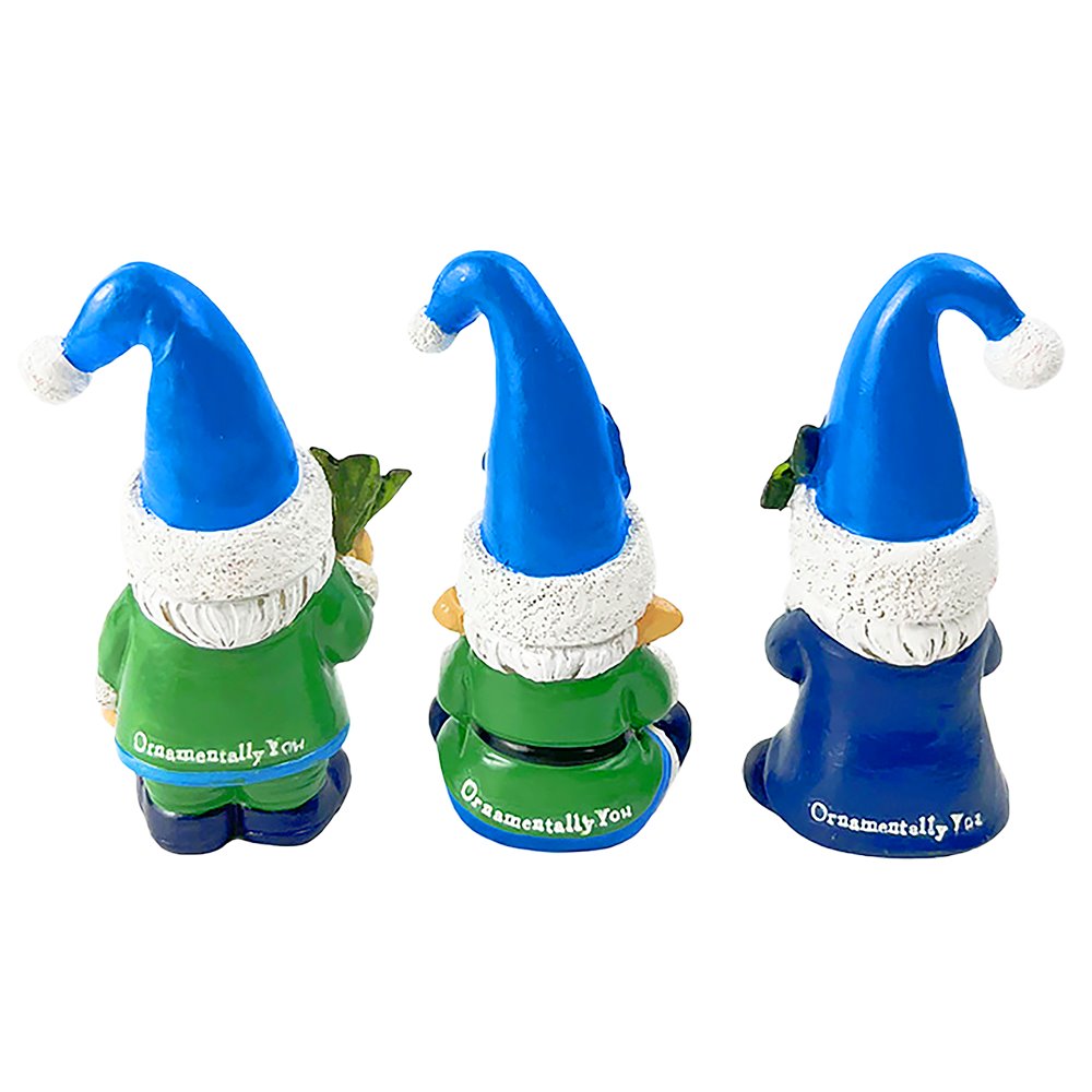 Set of Three Christmas Gnome Figurines Multi | Ashley Stewart