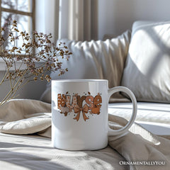 Pumpkin Nurse Ceramic Mug White | Ashley Stewart