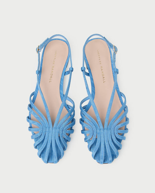 Loeffler Randall Devon Cornflower Blue Slingback Sandal