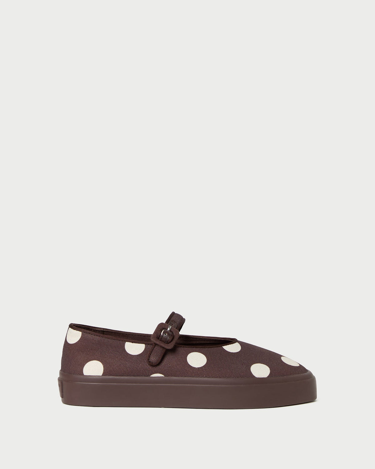 Loeffler Randall Cooper Brown/Cream Mary Jane Sneaker