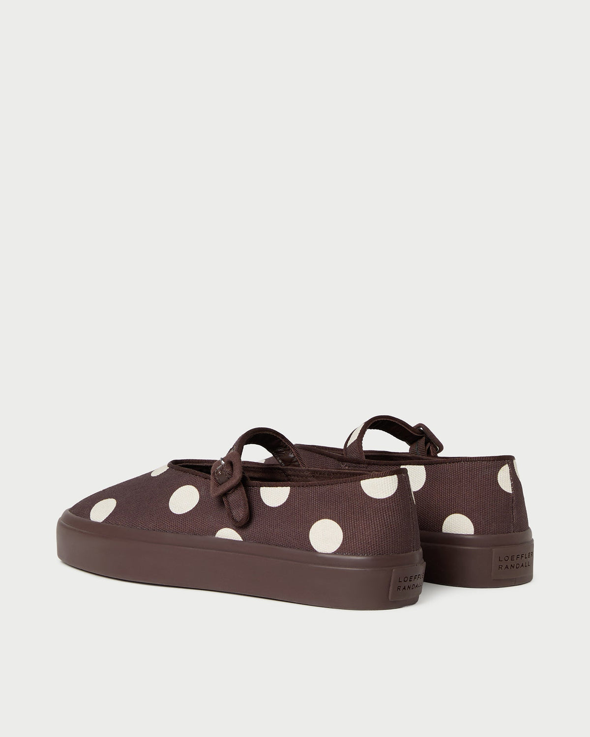 Loeffler Randall Cooper Brown/Cream Mary Jane Sneaker