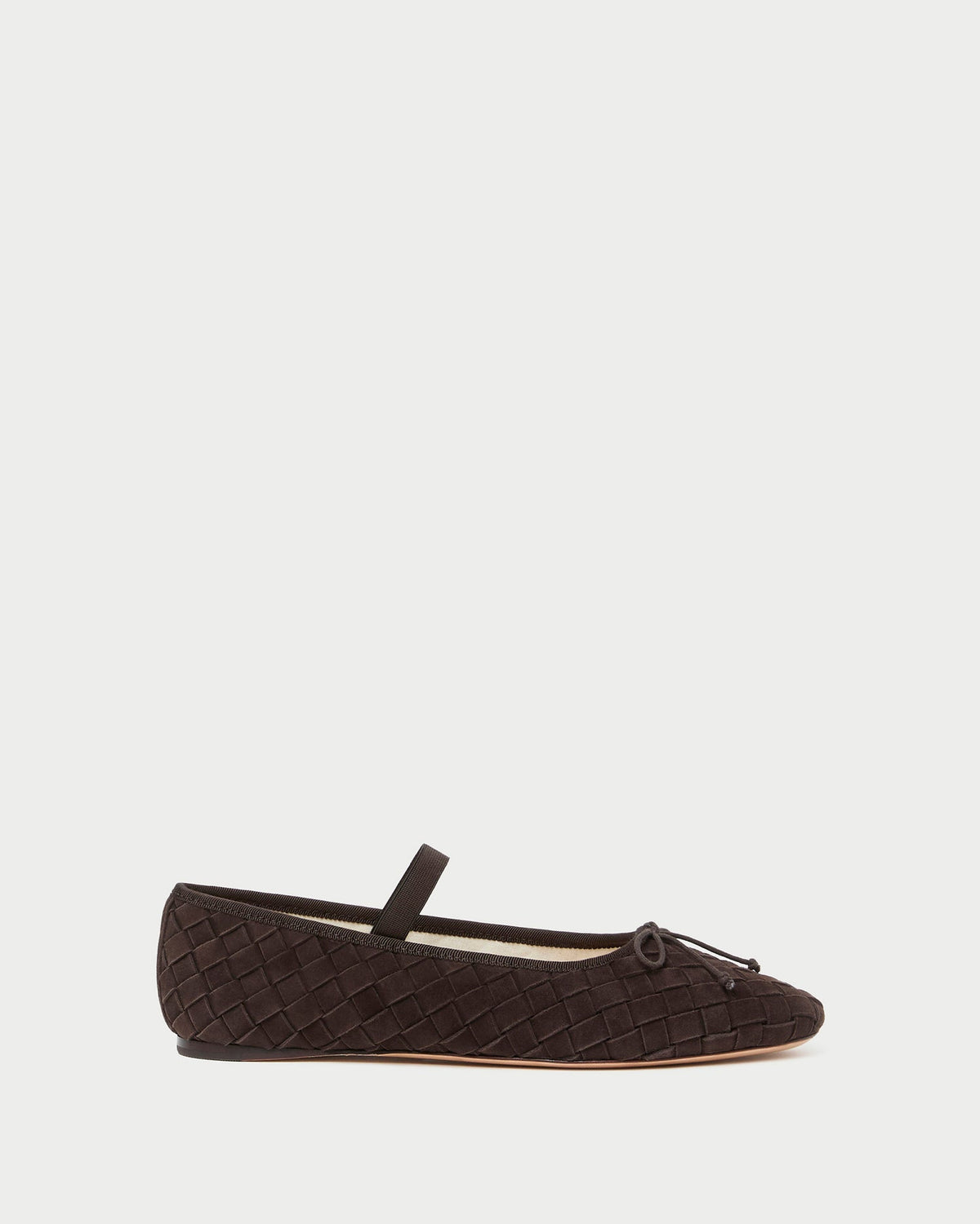 Loeffler Randall Leonie Brown Woven Ballet Flat