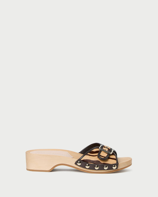 Loeffler Randall Paulie Zebra Studded Sandal