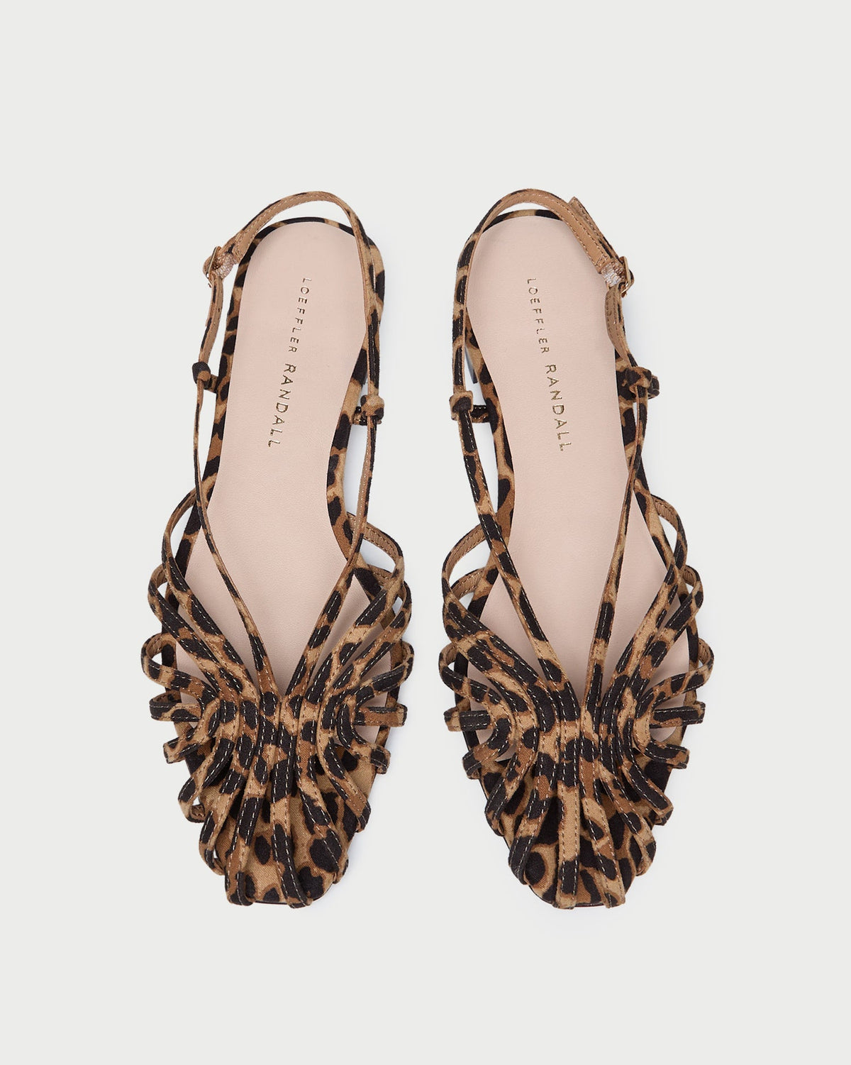 Loeffler Randall Devon Leopard Slingback Sandal