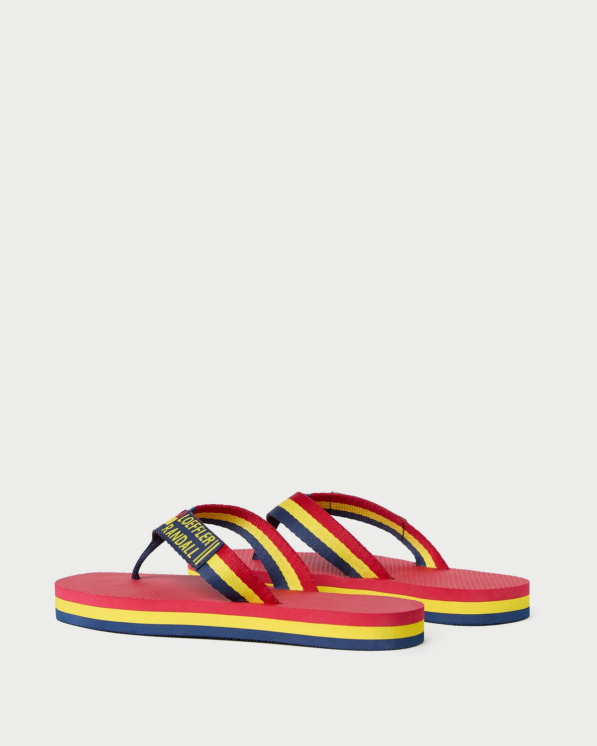 Loeffler Randall Chase Red/Yellow Flip Flop