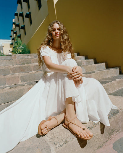 Loeffler Randall Lara Dune Leather Sandal