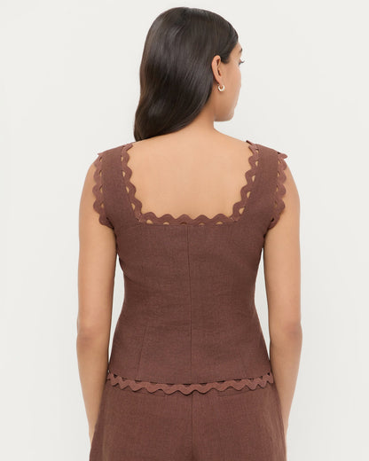 Loeffler Randall Teagan Top