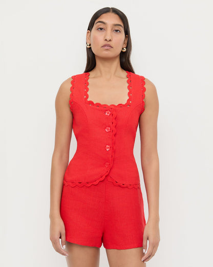 Loeffler Randall Teagan Top