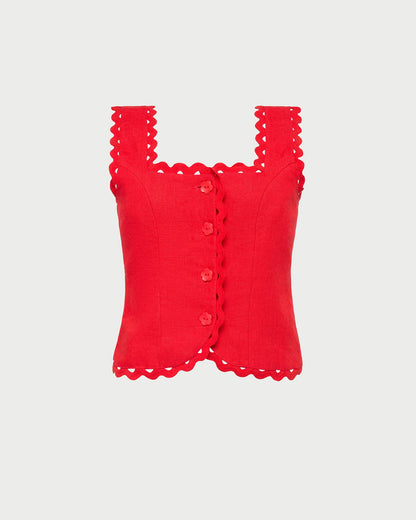 Loeffler Randall Teagan Top