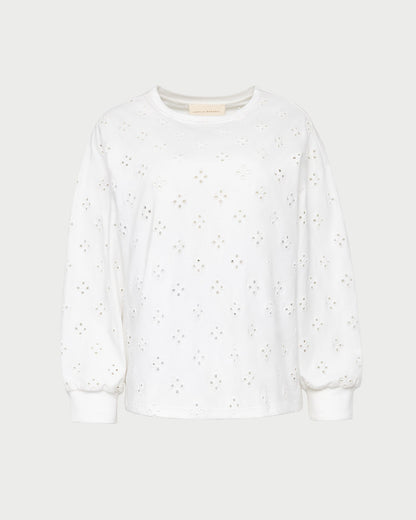 Loeffler Randall Twilla Embroidered Top