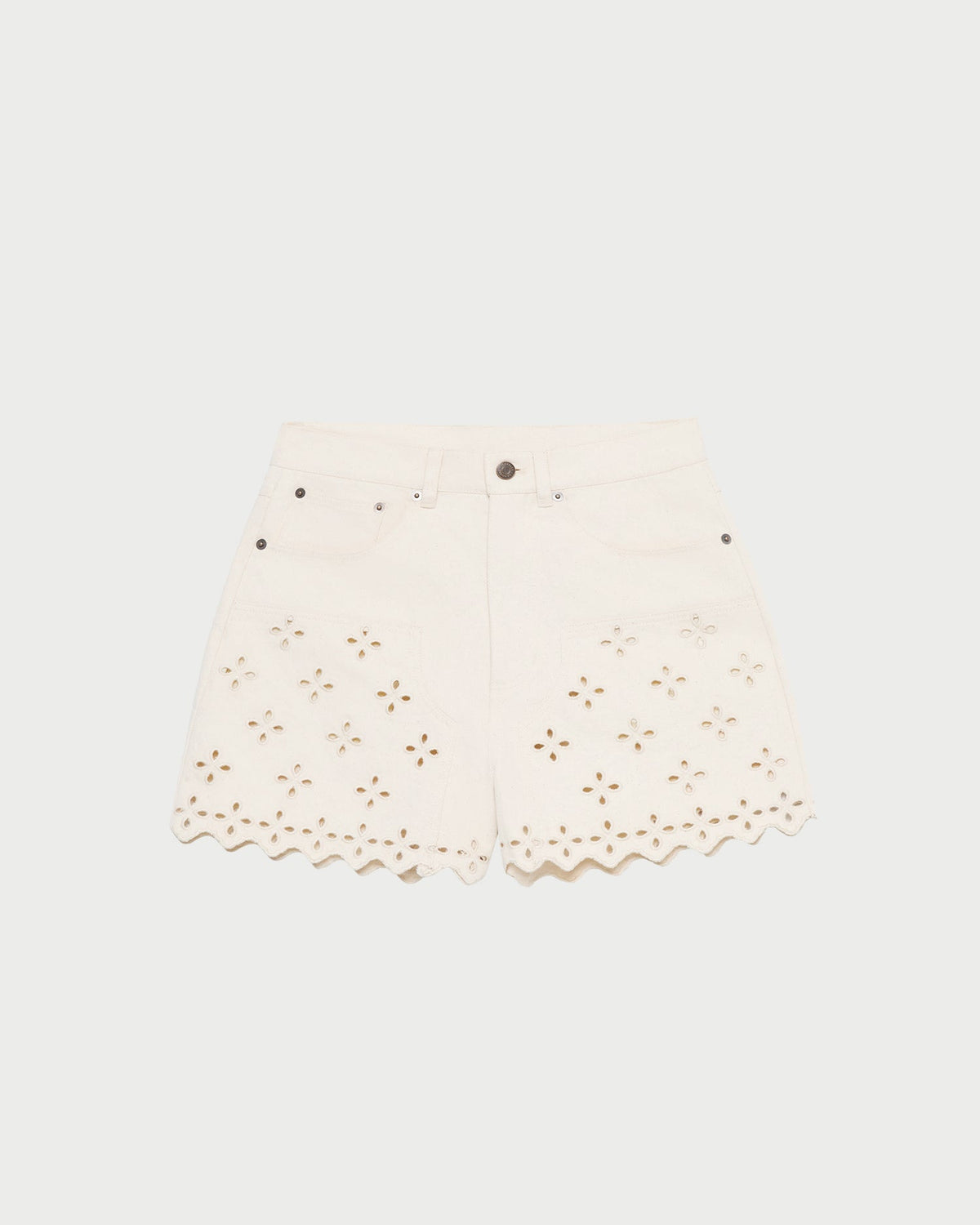 Loeffler Randall Dover Embroidered Short