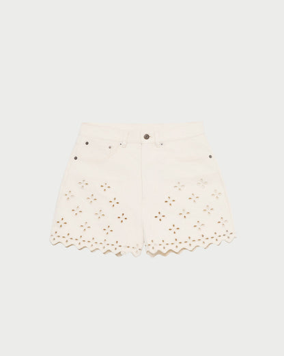 Loeffler Randall Dover Embroidered Short