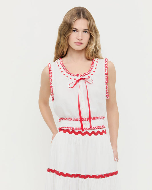 Loeffler Randall Veda Top