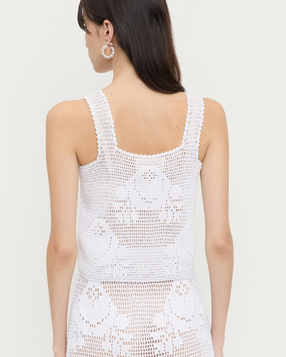 Loeffler Randall Aurelie Crochet Top