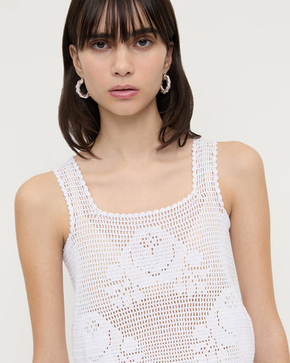 Loeffler Randall Aurelie Crochet Top