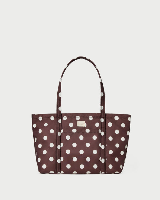 Loeffler Randall Mira Brown/Cream Everyday Tote
