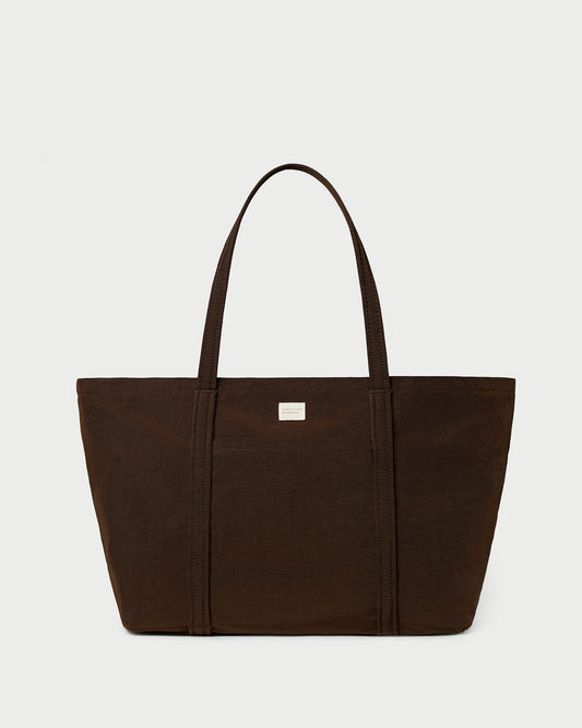 Loeffler Randall Dina Chocolate Travel Tote