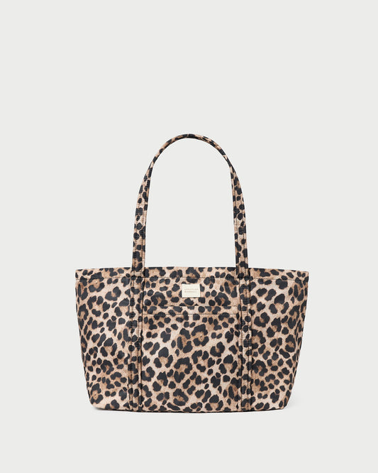 Loeffler Randall Mira Brown/Leopard Everyday Tote