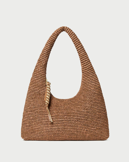 Loeffler Randall Willow Brown Woven Hobo Bag