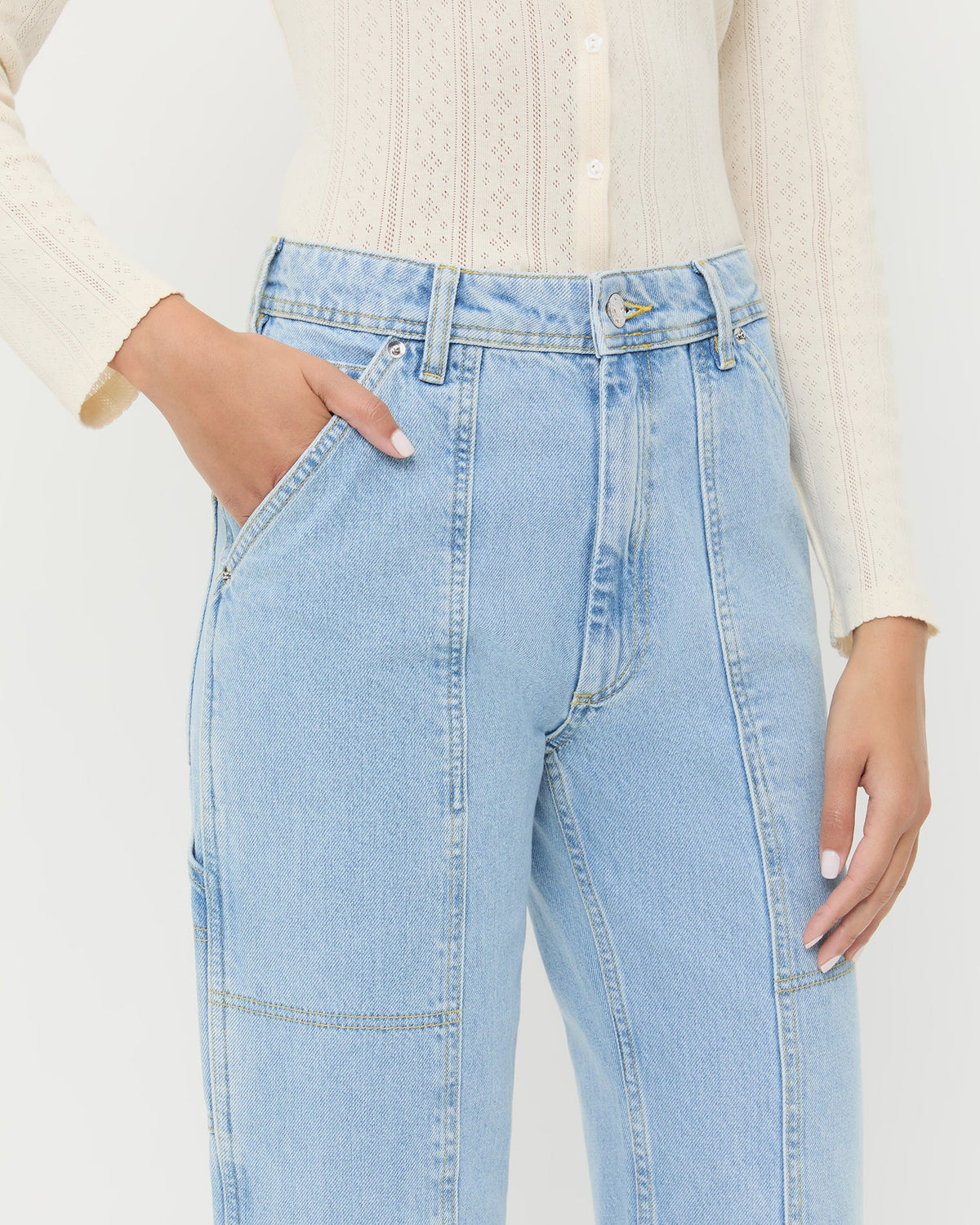 Loeffler Randall Molly Workwear Jean