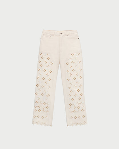 Loeffler Randall Demi Embroidered Pant
