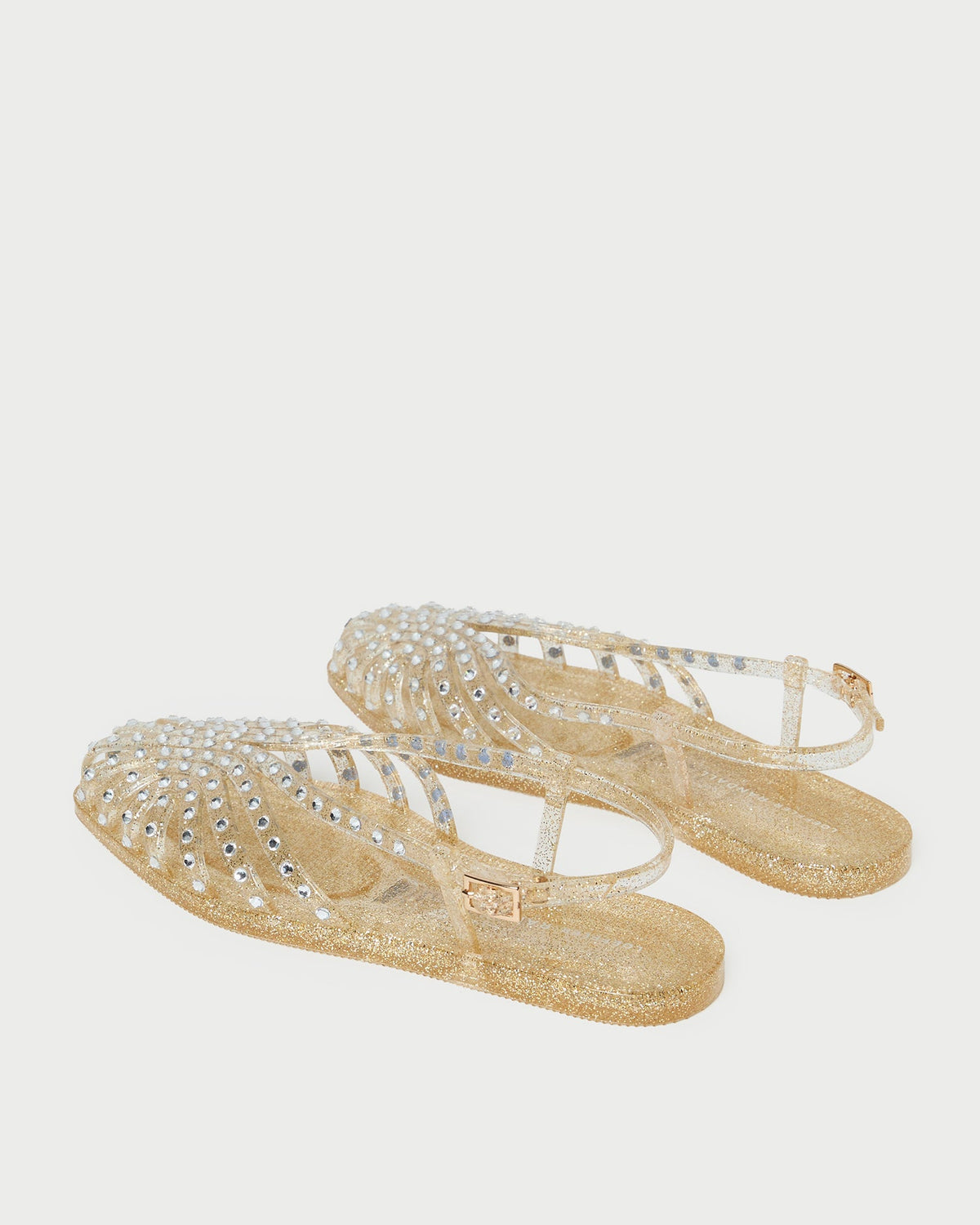 Loeffler Randall Devon Champagne Jelly Slingback Sandal