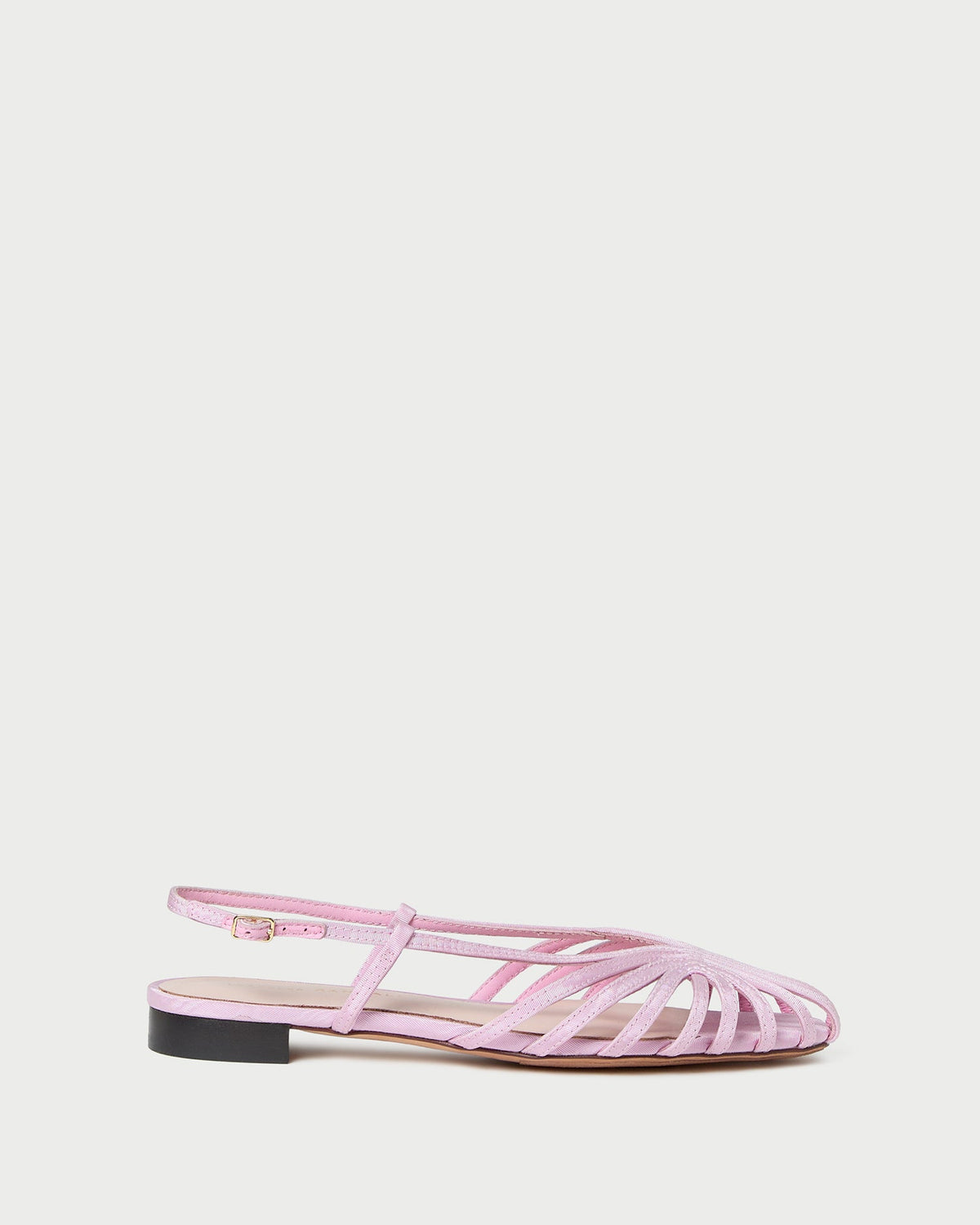 Loeffler Randall Devon Pink Moiré Slingback Sandal