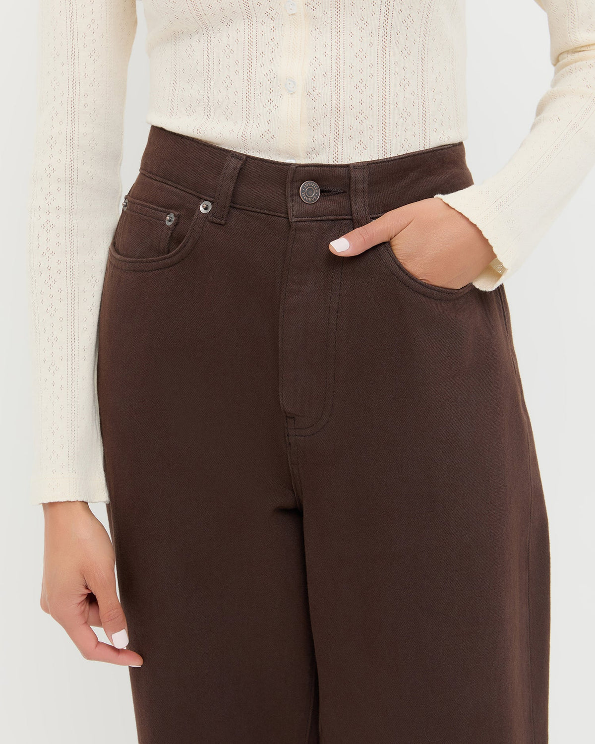 Loeffler Randall Winona Denim Pant