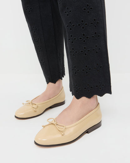 Loeffler Randall Noelle Bisque Ballet Flat