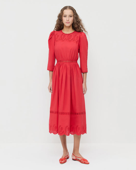 Loeffler Randall Thelma Eyelet Dress