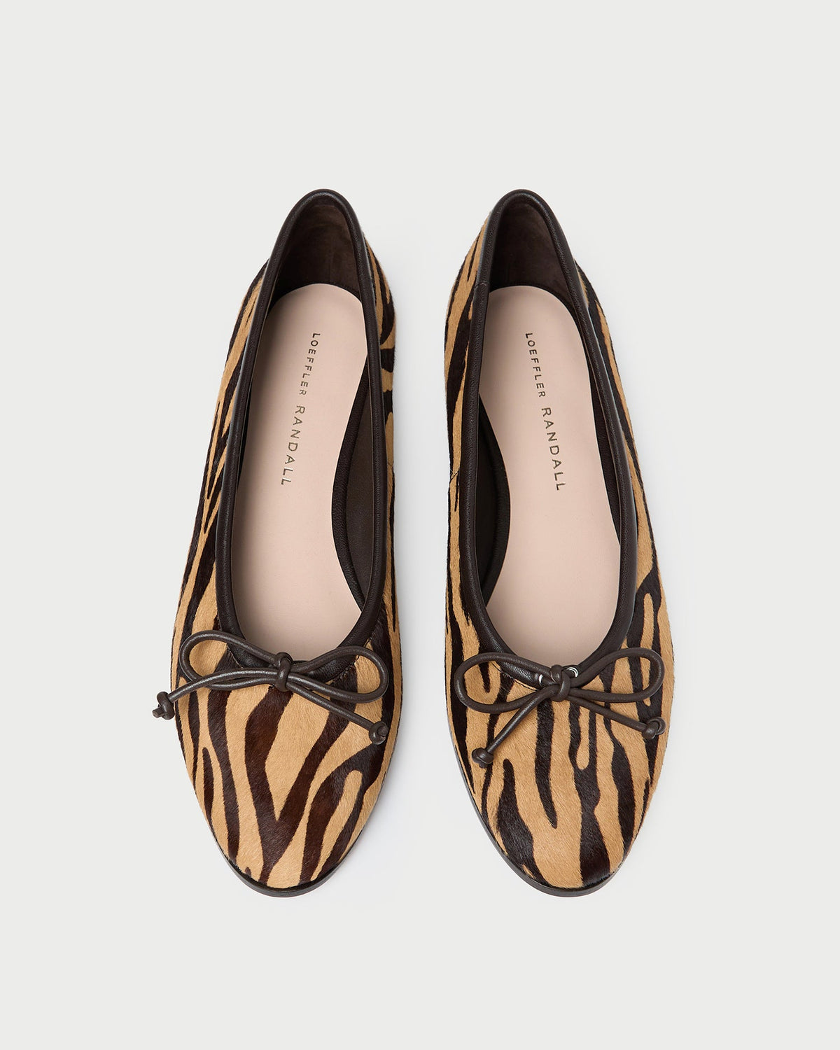 Loeffler Randall Noelle Zebra Ballet Flat