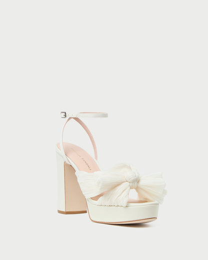 Loeffler Randall Natalia Pearl Platform Bow Heel