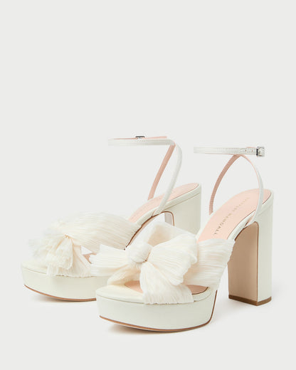 Loeffler Randall Natalia Pearl Platform Bow Heel