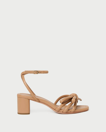 Loeffler Randall Mikel Dune Bow Mid-Heel Sandal