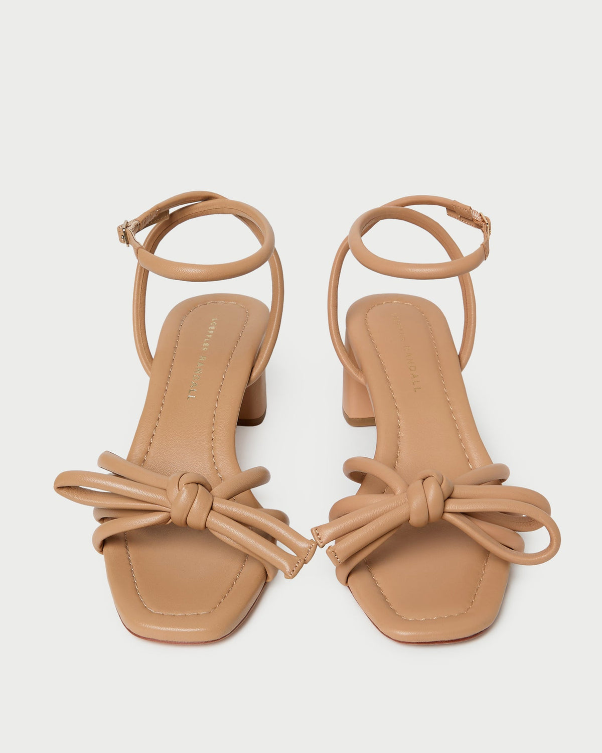 Loeffler Randall Mikel Dune Bow Mid-Heel Sandal
